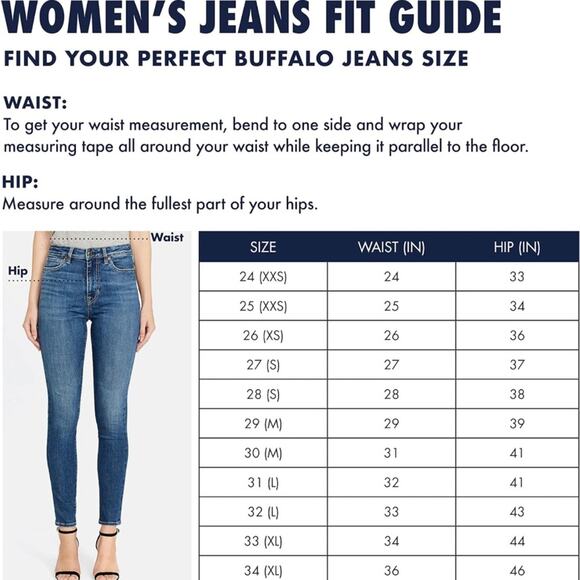 NWT Buffalo David Bitton Leilah Semi High-Rise Jeans Medium Wash Size 24 - Picture 7 of 8